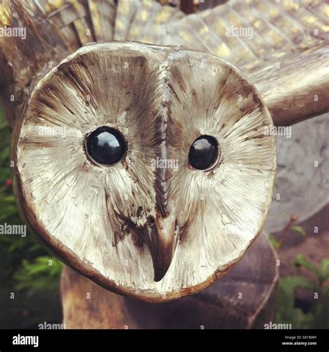 Sculpture of owl Stock Photo - Alamy