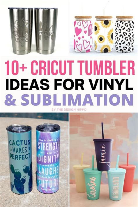 15 best cricut tumbler ideas and designs – Artofit