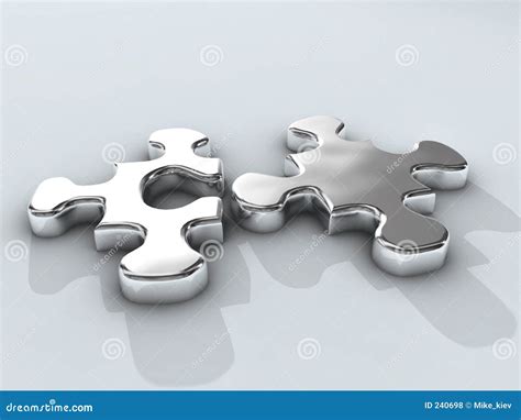 Chrome Puzzle Stock Photography | CartoonDealer.com #240698