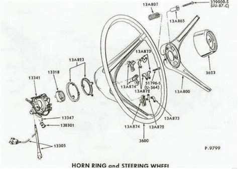 Steering wheel parts diagram needed - Classic Cougar Maintenance ...