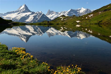 Nice reflection at Bachalpsee in Switzerland | Monika Salzmann – Travel ...