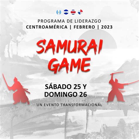 SAMURAI GAME Centroamérica 2023 - Oscar Perdomo | Hotmart