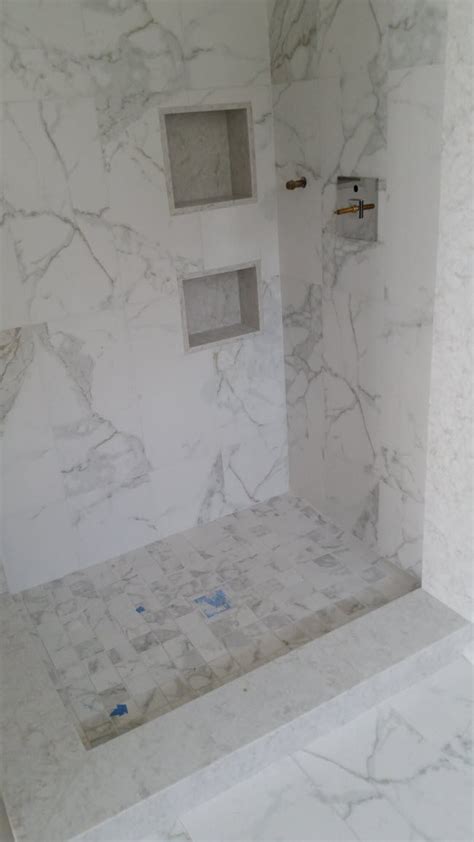 18++ Marble tile shower ideas | showerbathroom