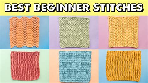 Different Types Of Knitting Stitches