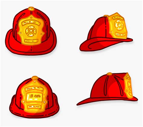 Baseball Cap Firefighter Clip Art - Firefighter Helmet Vector Free, HD ...