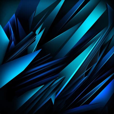 Premium AI Image | Blue abstract wallpaper with a blue background