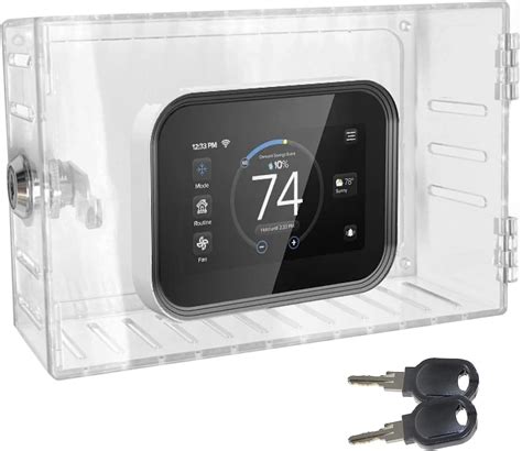 Amazon.com: Universal Thermostat Lock Box with Key, Clear Large ...