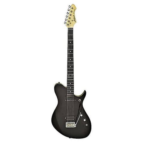 Aria Electric Baritone Guitar - Black | Reverb