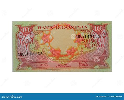 Isolated Indonesian Banknotes. Indonesian Currency Editorial ...