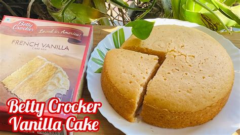 Betty Crocker Vanilla Cake Mix