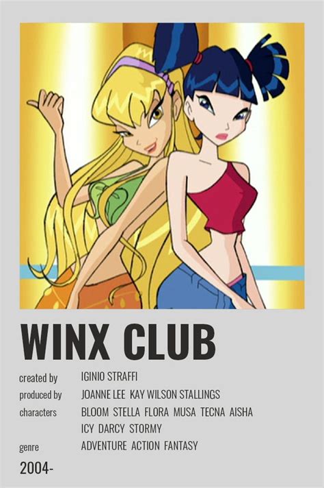 Winx Club Poster | Winx club, Film posters minimalist, Club poster