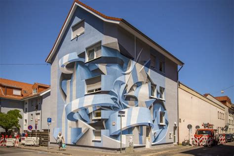 Anamorphic Street Art: New Abstract Murals by Peeta Pop Off the Wall ...