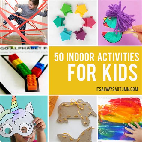 25 Unique Indoor Activities for Kids - Home, Family, Style and Art Ideas