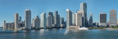 Miami Skyline, Miami-dade County Photograph by Panoramic Images - Pixels