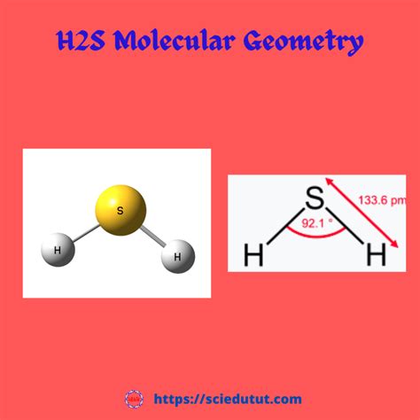 H2S Molecular Geometry - Science Education and Tutorials