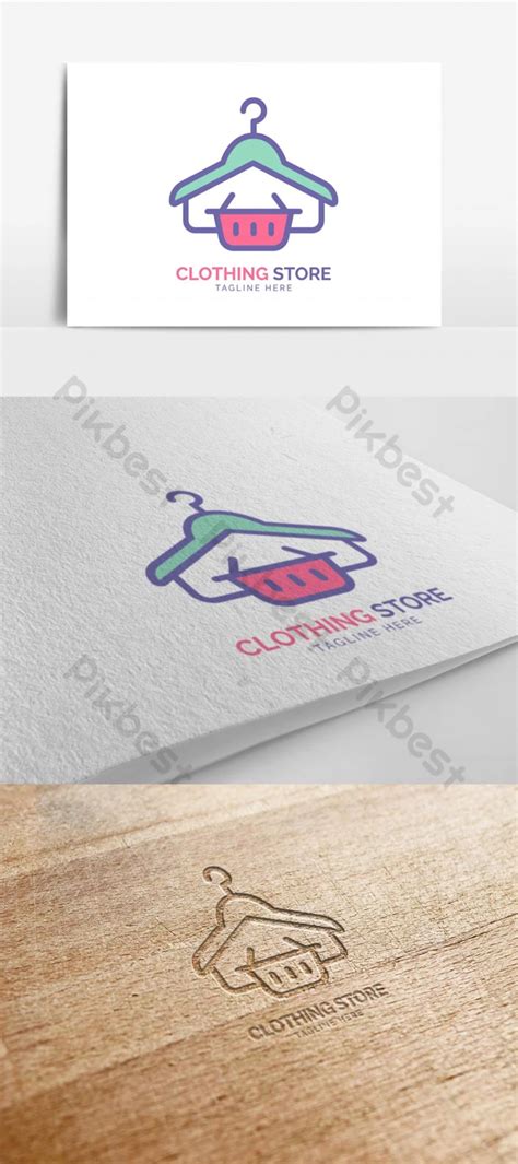 Clothing Store Logo Vector Template | EPS Free Download - Pikbest