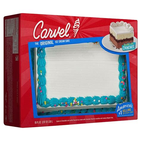 Carvel Sheet Ice Cream Cake, Confetti, 95 fl oz Ice Cream Cakes ...