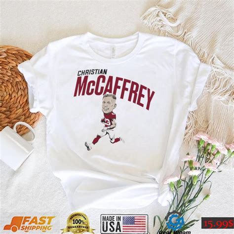 Christian McCaffrey San Francisco 49ers caricature 2023 shirt - Gearbloom