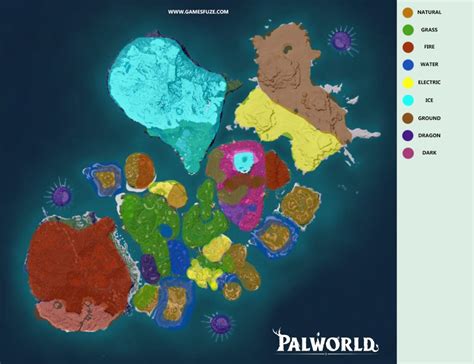 Palworld: How to Find Every Pal | Habitat and Location Map - Games Fuze