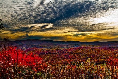 WV Fall Foliage Mountain Sunrise | Mountain Views| Free Nature Pictures ...