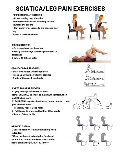 SCIATICA/LEG PAIN EXERCISES — Dr. Quon