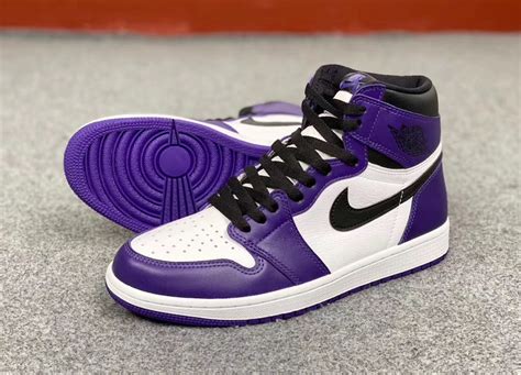 Air Jordan 1 Court Purple 555088-500 Release Date - Sneaker Bar Detroit