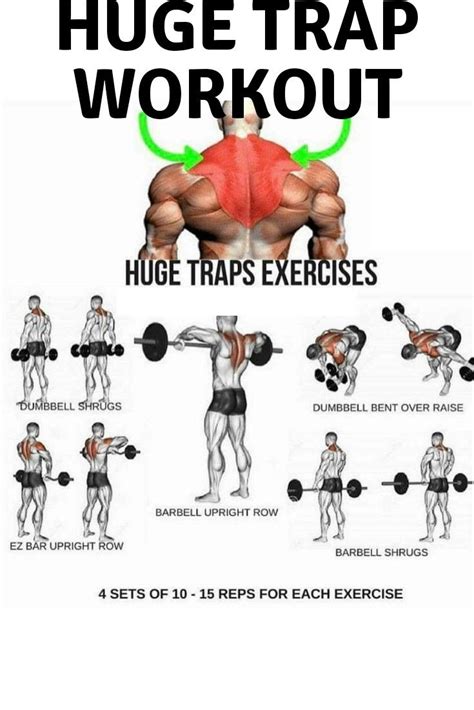 Want huge trap? Try this huge trap workout for twice a week! #gym # ...