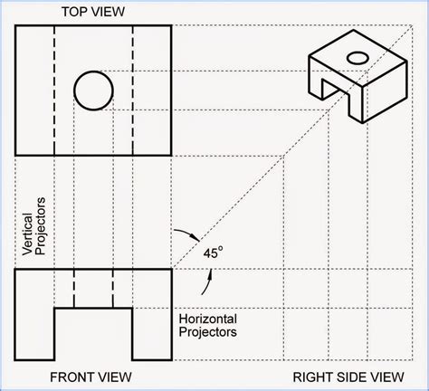 Orthographic Projection Worksheets 302869 | Free Worksheets Samples