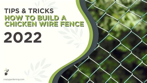 How to Build a Chicken Wire Fence [Step-by-Step Guide 2024 ...