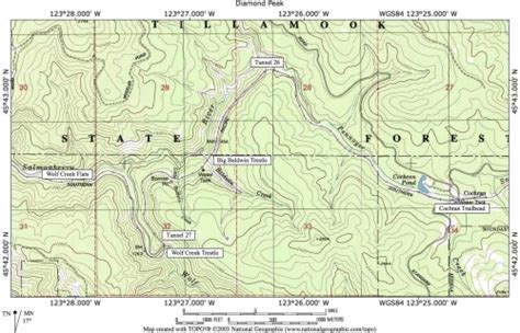 Wolf Creek Oregon Map - Fayina Theodosia