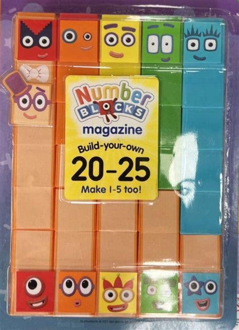 Numberblocks Magazine And Toy Set (1-5), 60% OFF