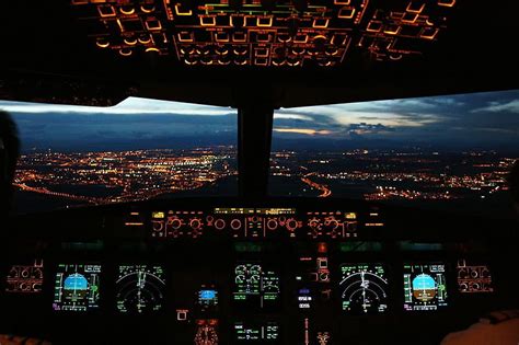 Photo Airbus A320 Cockpit Wallpaper