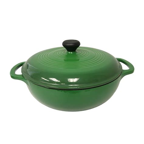 Lodge Enamel Dutch Oven, 3Qt, Green | The Home Depot Canada