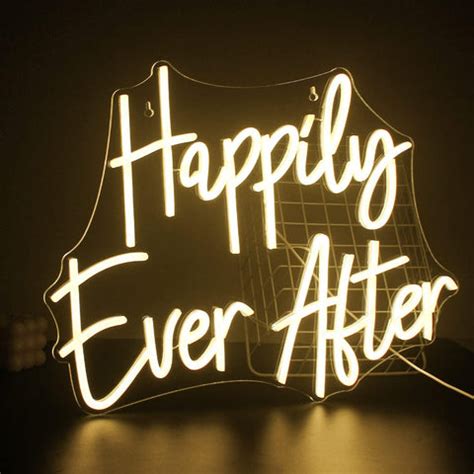 Happily Ever After Neon Sign – driedpods.com