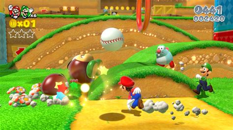 Fresh Super Mario 3D World screens show off cat powers, sand Goombas ...