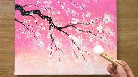 Cherry Blossom Painting