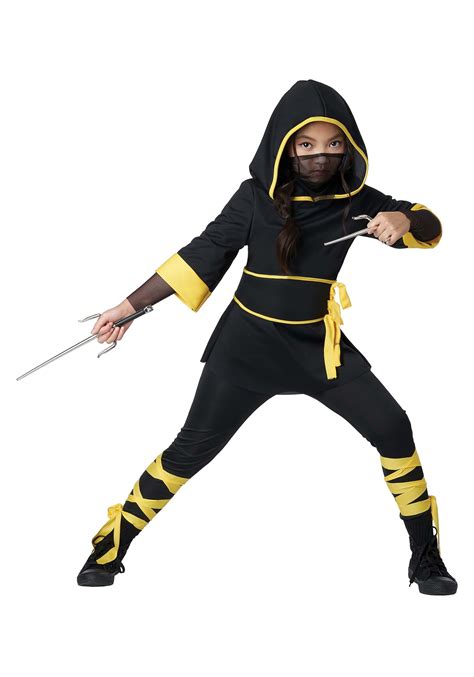 Lightning Ninja Girl's Costume