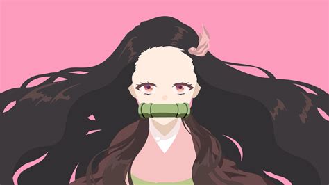 Nezuko Minimalist Wallpapers - Wallpaper Cave