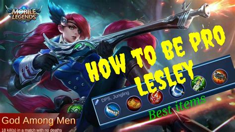 Mobile Legends Lesley Best Build - Mobile Legends