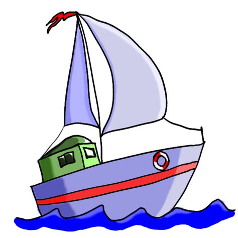 Cartoon Boat Images