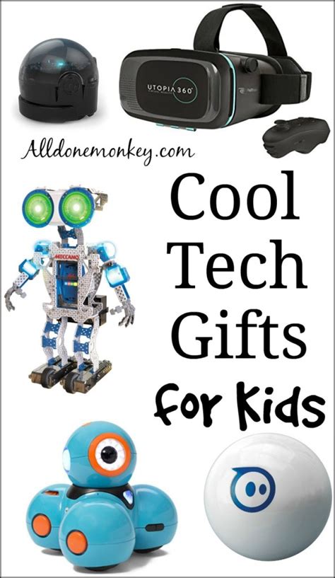 Cool Tech Gifts for Kids - All Done Monkey