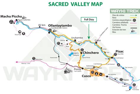 The Sacred Valley Peru Map - Eunice Rosalinde