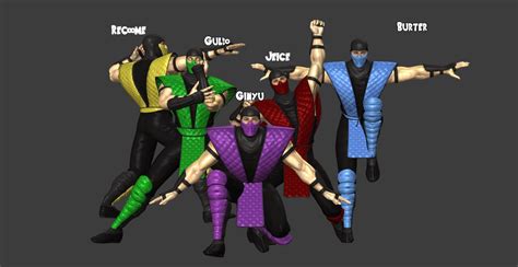 mortal kombat | Ginyu Force Pose (Tokusentai) | Know Your Meme