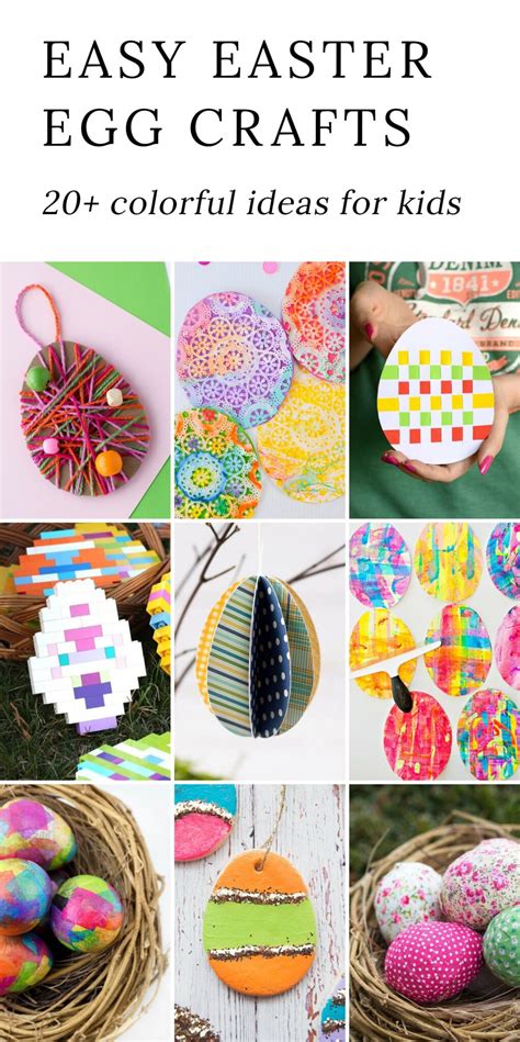 The Most Easy and Entertaining Egg Crafts for Kids