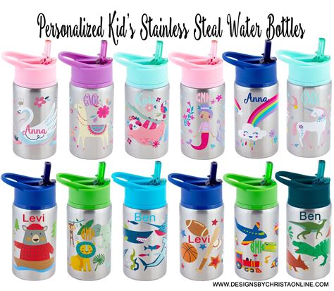 Personalized Stainless Steal Water Bottle