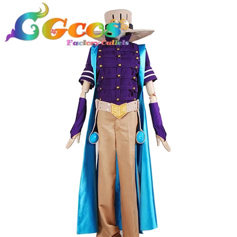 CGCOS Free Shipping Cosplay Costume JoJo's Bizarre Adventure Gyro ...