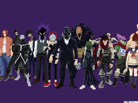 My Hero Academia Villains Wallpapers - Wallpaper Cave