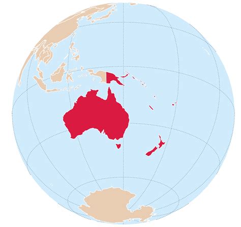 Map of Oceania