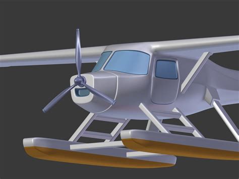 Cartoon Float Plane 3D Model $19 - .dae .fbx .obj .blend - Free3D