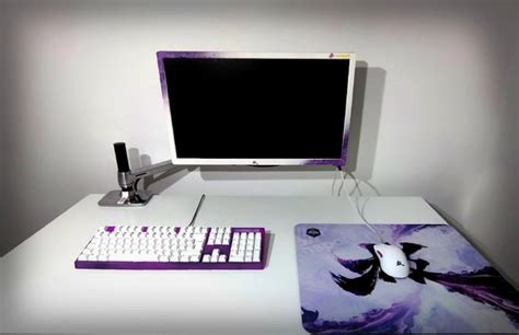 My purple setup : r/battlestations